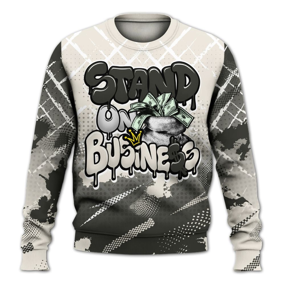 Sweatshirt To Match Air Max Plus Moonlight Swarovski - Halftone Stand Business Dripping All Over Print