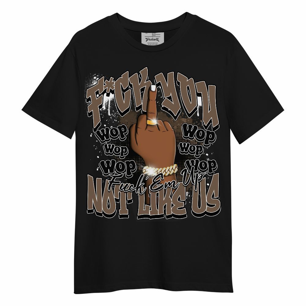 Shirt To Match Dark Mocha Jack - Dont Like Us Retro Unisex Shirt