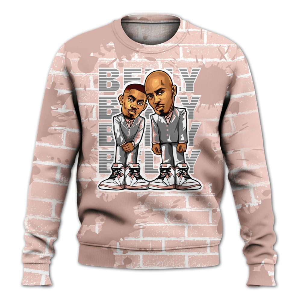 Sweatshirt To Match Low Legend Pink 11s - Belly Sneakers Graphic Halloween All Over Print