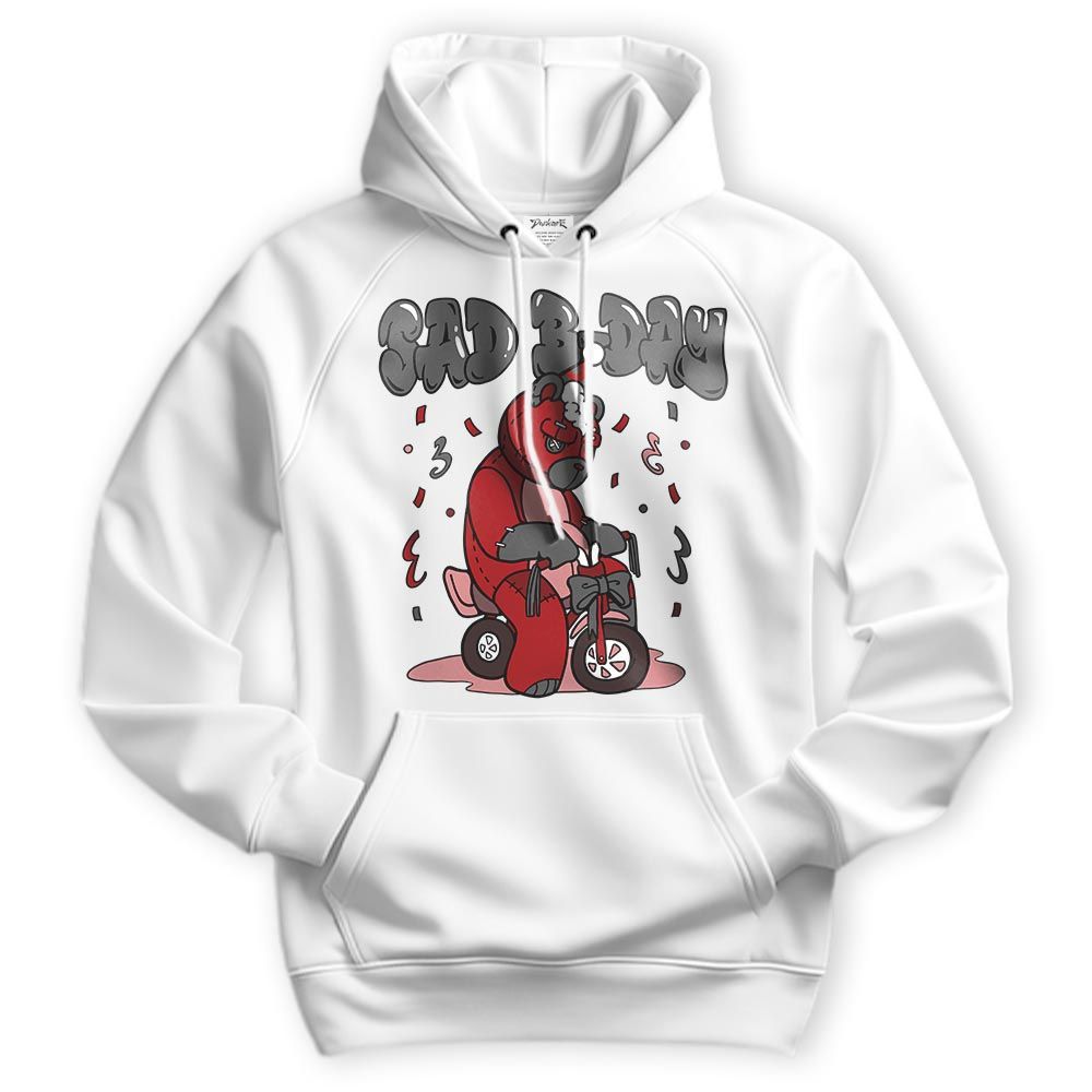 Sweatshirt To Match Red Taxi 12s Hoodie - Sad B-Day Hugz Hoodie Unisex