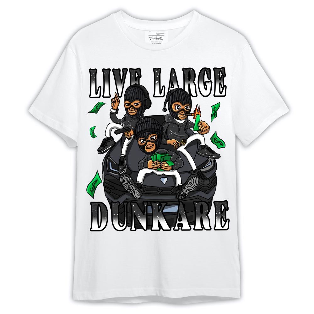 Shirt To Match Reverse Oreo 6s - Live Large Shirt Outfit 1005 TCD