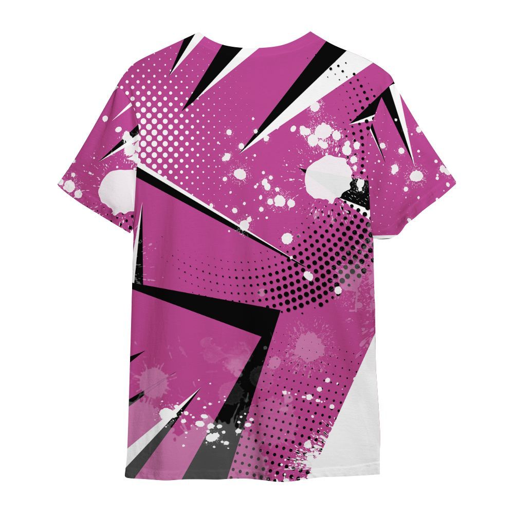 Shirt To Match Dunk Low Active Fuchsia - Poly Trust No One Dripping All Over Print