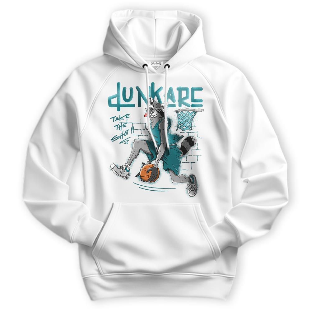 Sweatshirt To Match Oxidized Green 4s Hoodie - Basketball Raccoon Hoodie Unisex