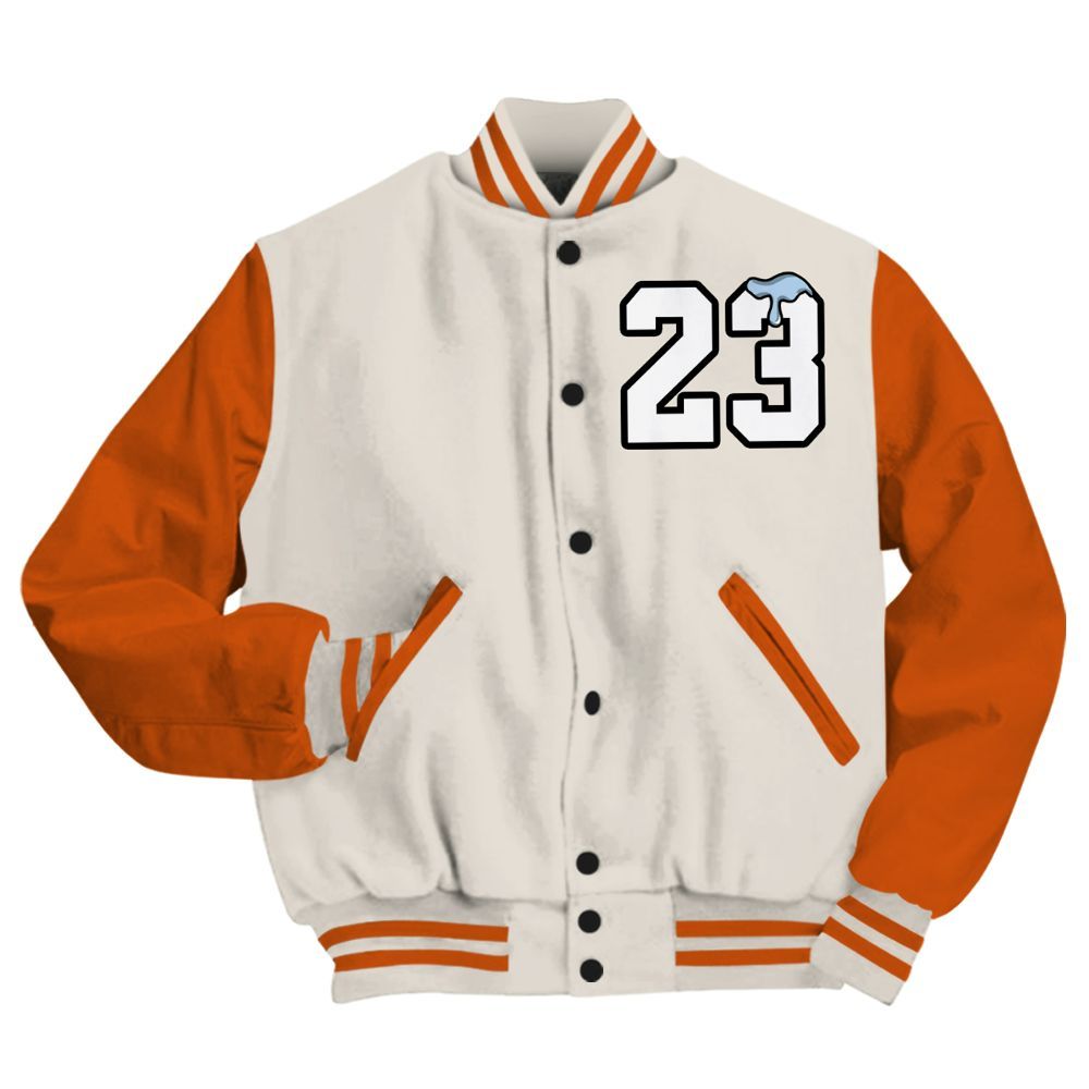 Varsity Jacket To Match SE Craft 5s - Custom Name Number 23 Drip All Over Print