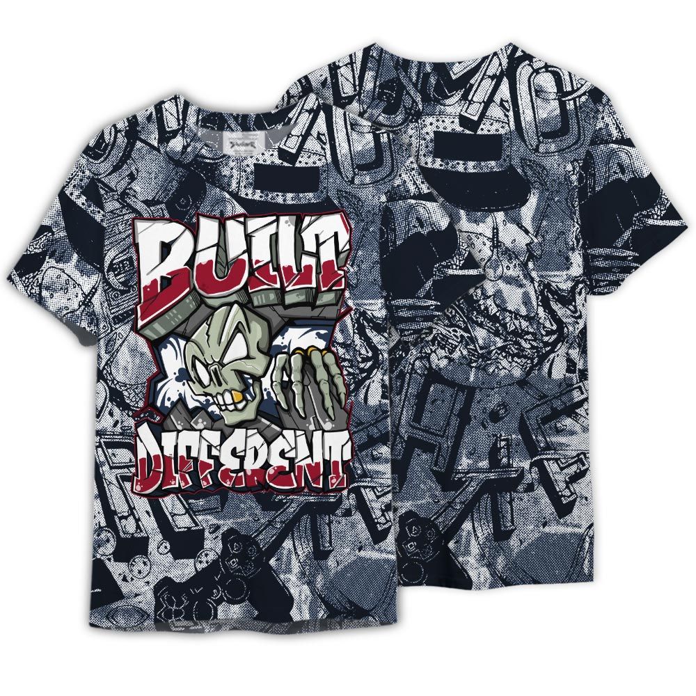 Shirt To Match Retro Olympic 6s - Build Different Graffiti Shirt Unisex