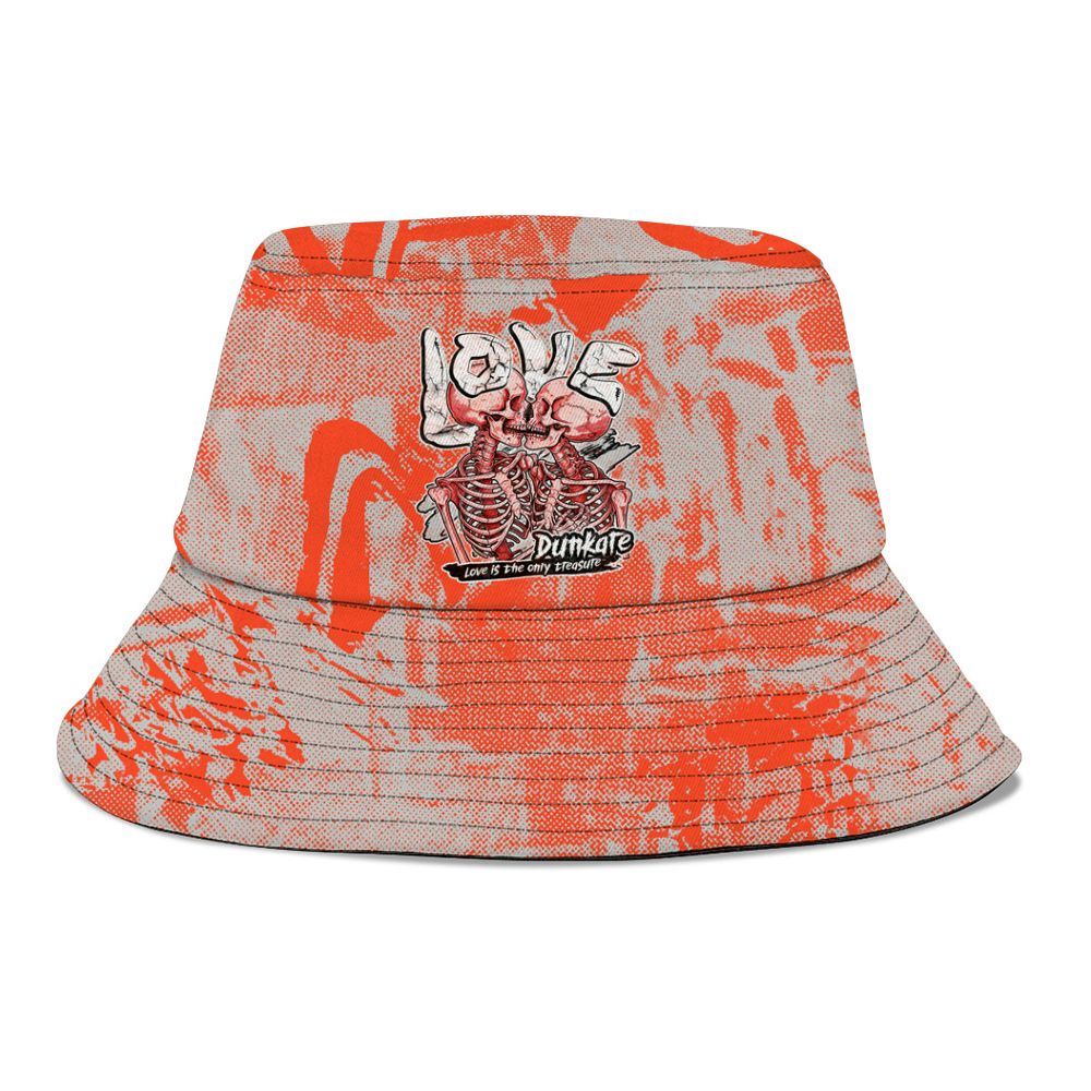 Bucket Hat To Match Air Max 1 86 Cosmic Clay - Skull Love Graphic