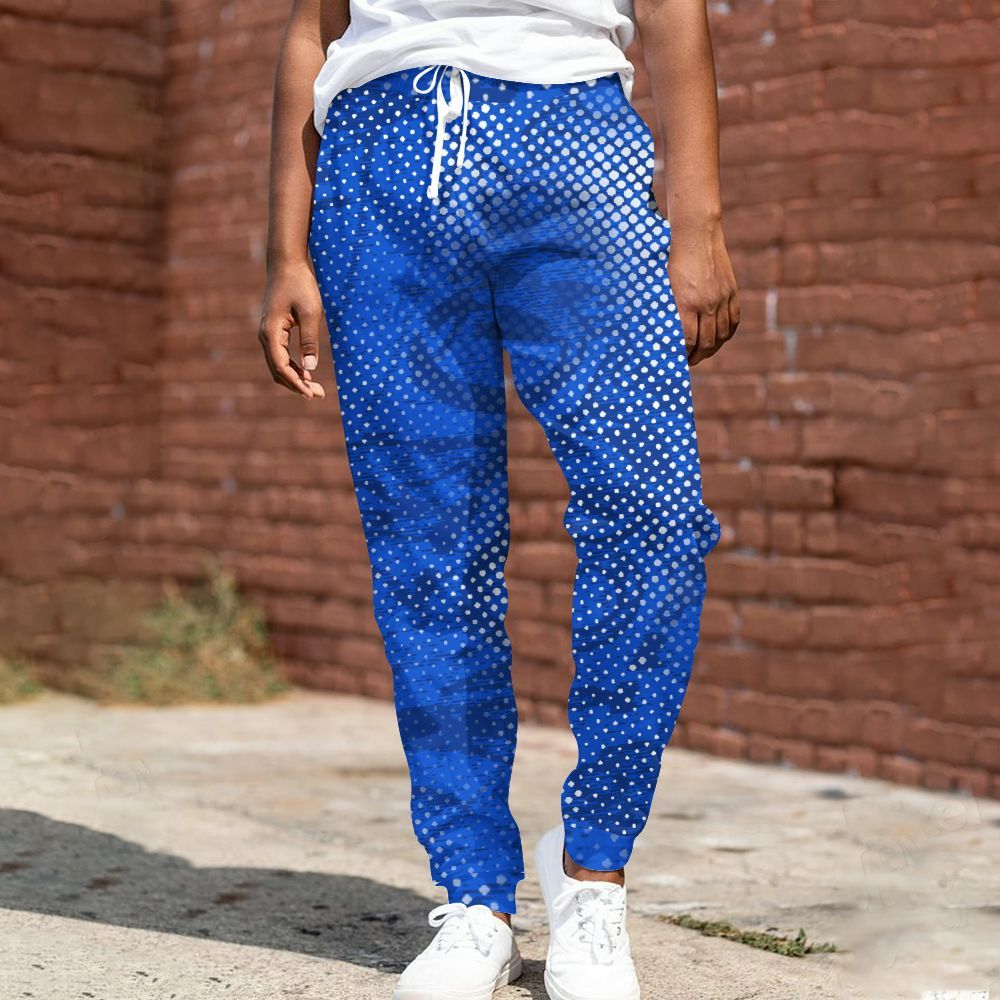Sweatpant To Match Air Foamposite One Royal - Avant Garde Graphic All Over Print