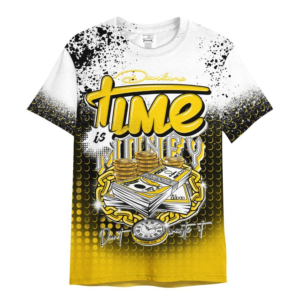 Shirt To Match Corteiz Air Max 95 Tour Yellow - Halftone Time Is Money All Over Print