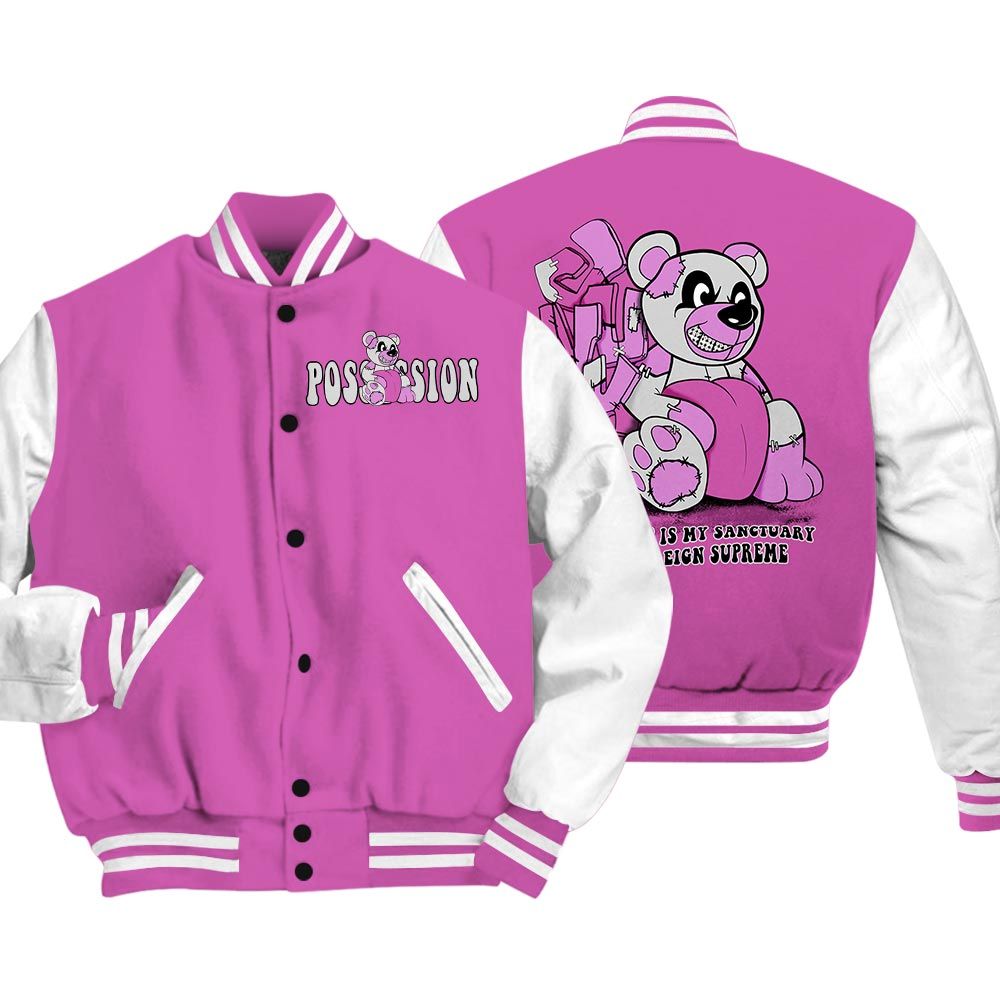 Varsity Jacket To Match Hyper Violet 4s Vasity Jacket - Possession Vasity Jacket Unisex NCMD