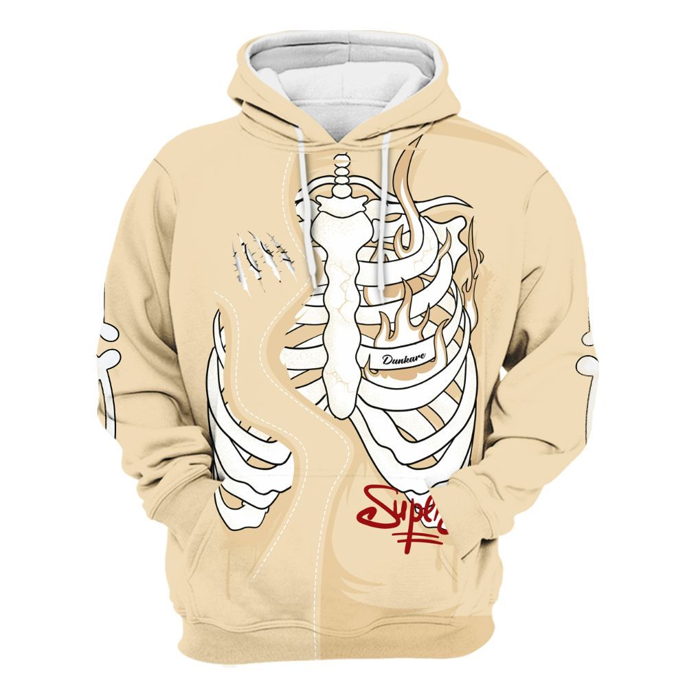 Hoodie To Match Dunk Low Strawberry Waffle - It's The Kick For Me All Over Print