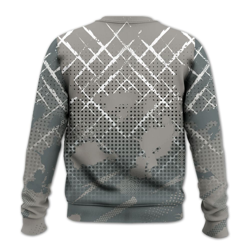 Sweatshirt To Match Cool Grey 9s - Halftone Stand Business Dripping All Over Print