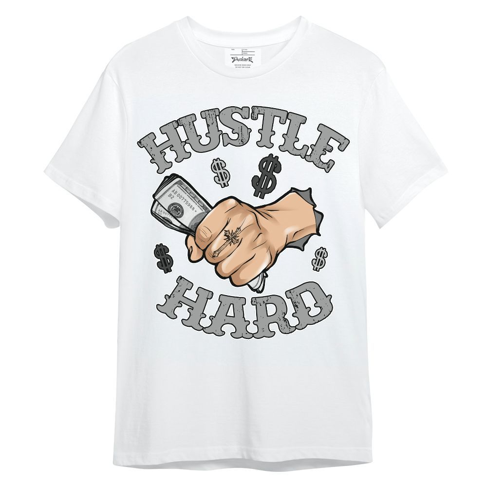 Shirt To Match Black Wolf Grey 12s - Hustles Hard! Unisex Shirt