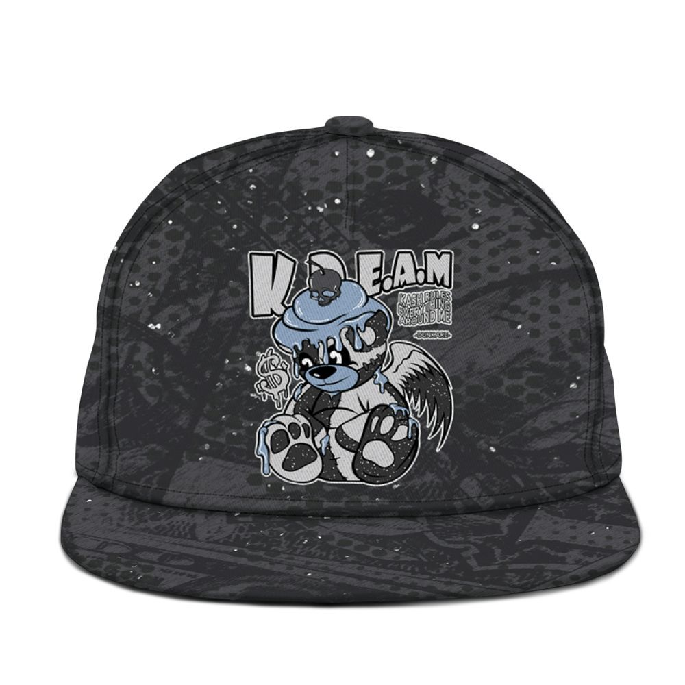 Snapback To Match Reverse Black White 6s - Loot Bear Graphic