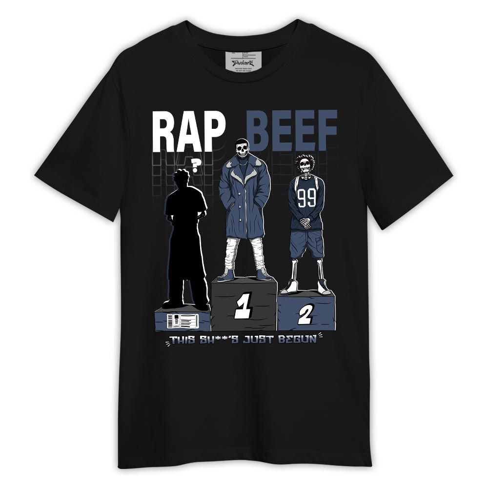 Shirt To Match Low Diffused Blue 11s - Rap Beef Shirt Outfit