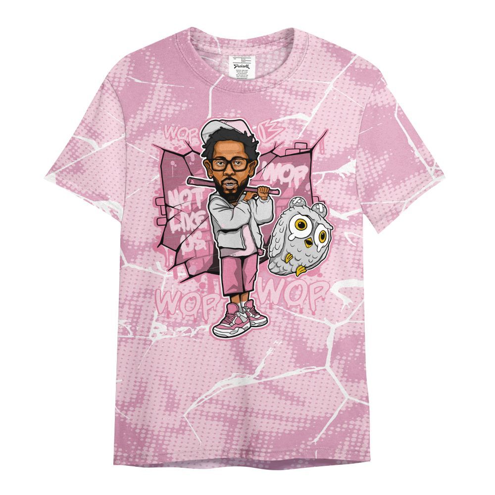 Shirt To Match Orchid 4s - None Like ComptonCity Graphic Crack All Over Print