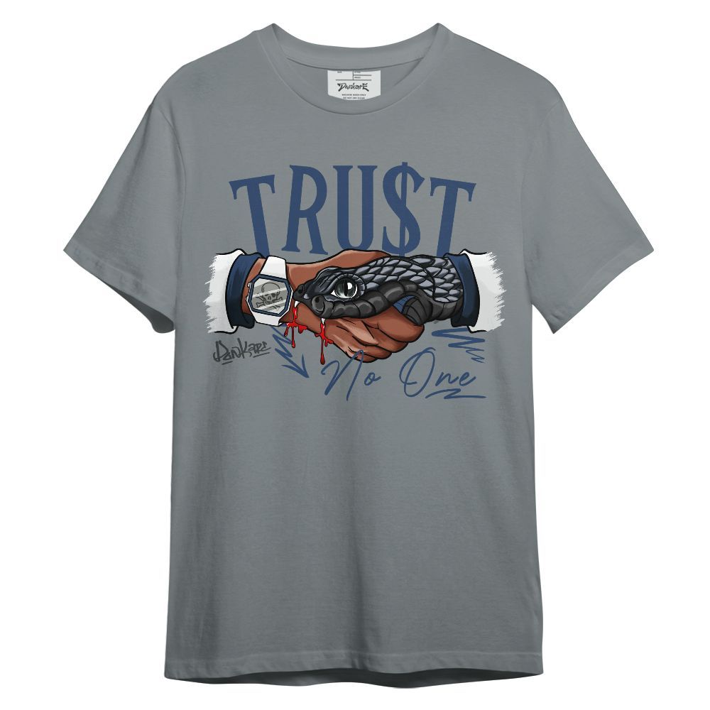 Shirt To Match Flint Grey 9s - Snake Trust No One Graphic