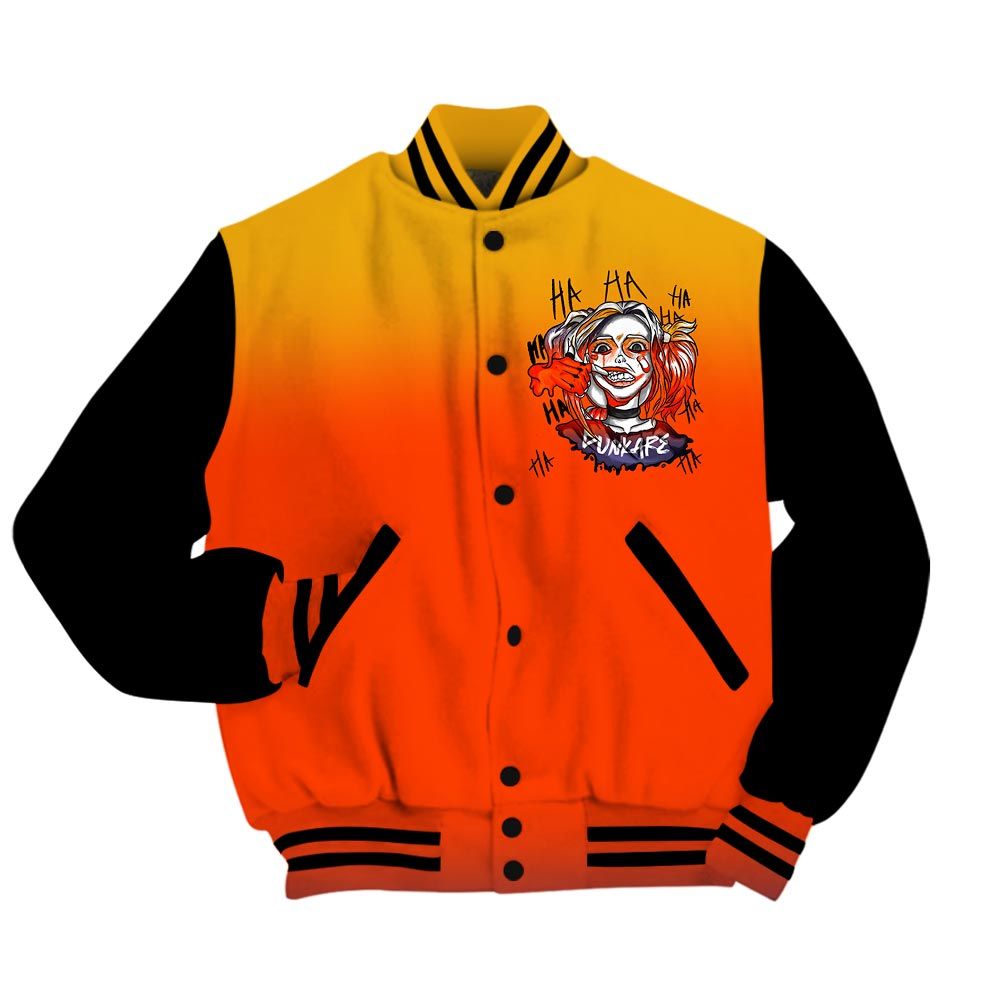 Varsity Jacket To Match J Balvin Rio 3s - Custom Name Bad Girl HAHA Varsity Jacket Outfit 1505 NCT