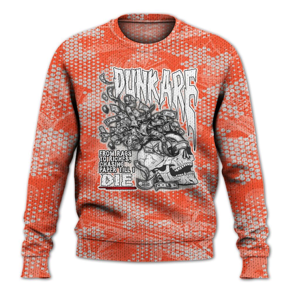 Knitted Sweater To Match Air Max 1 86 Cosmic Clay - From Rags To Riches