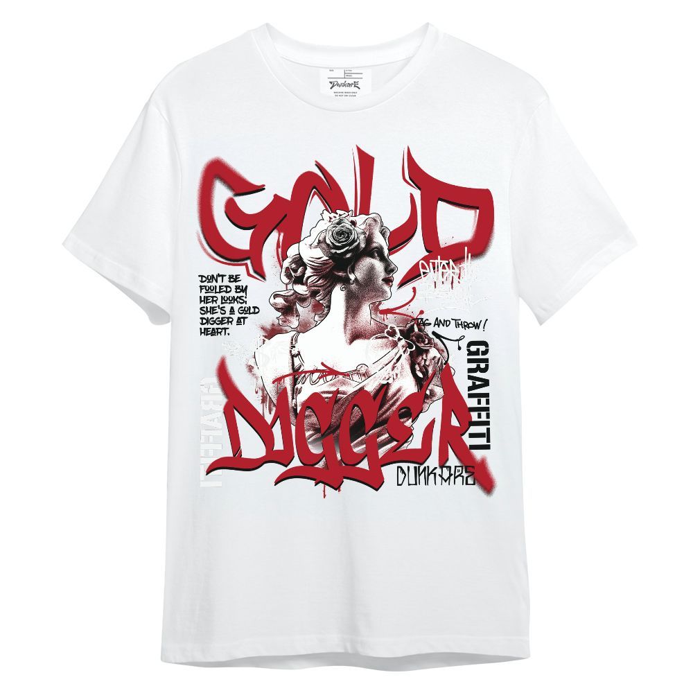 Shirt To Match Bred Velvet 11s - Graphic Gold Digger Unisex Shirt