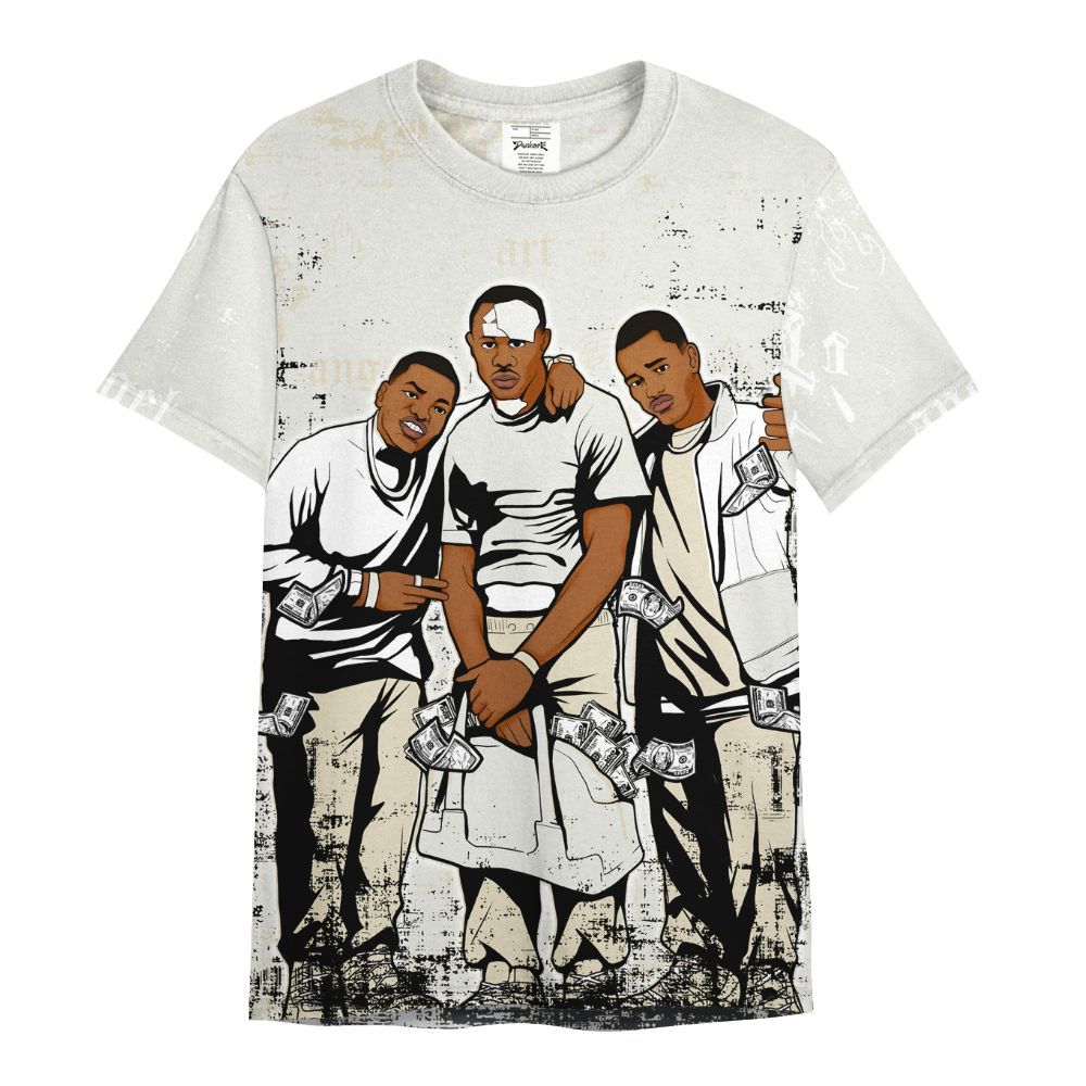 Shirt To Match Grand Finale 11s Shirt, Paid In Full Money All Over Print