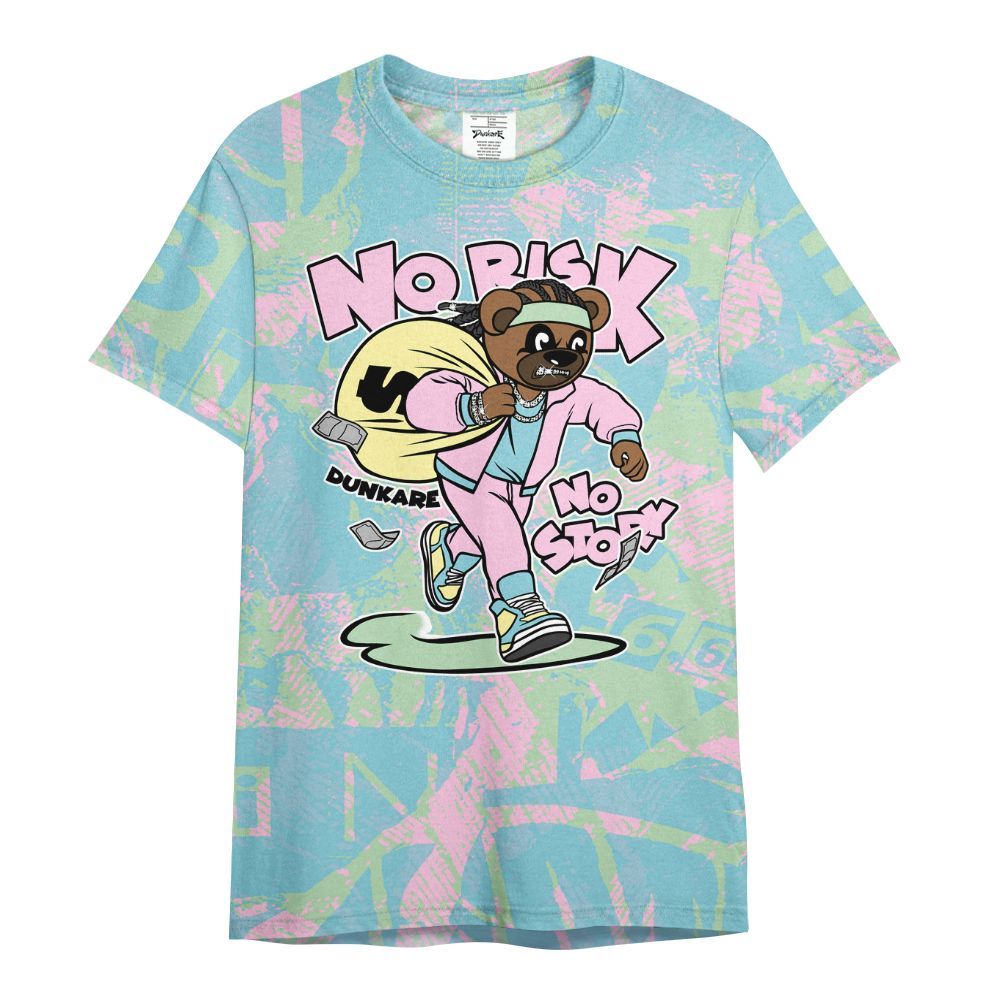 Shirt To Match SB Dunk Low Visty - Certain Bear Abstract Graffiti All Over Print