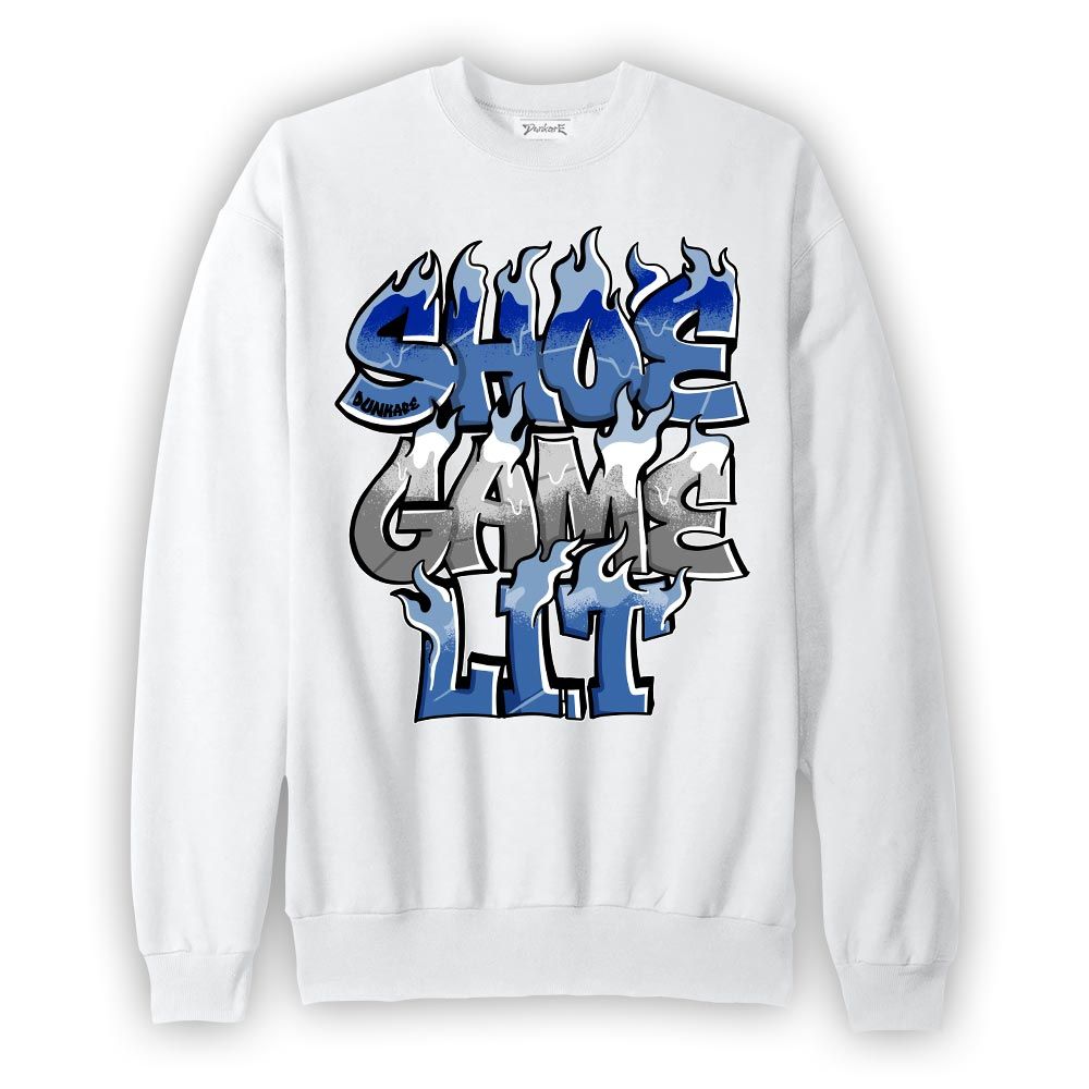 Sweatshirt To match Low Space Royal 11s Sweatshirt - Shoe Game Lit Graphic Graphic