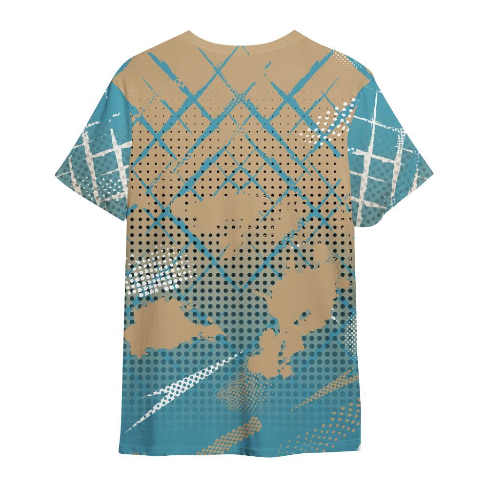 Shirt To Match H-Town 11s - Halftone Stand Business Dripping All Over Print