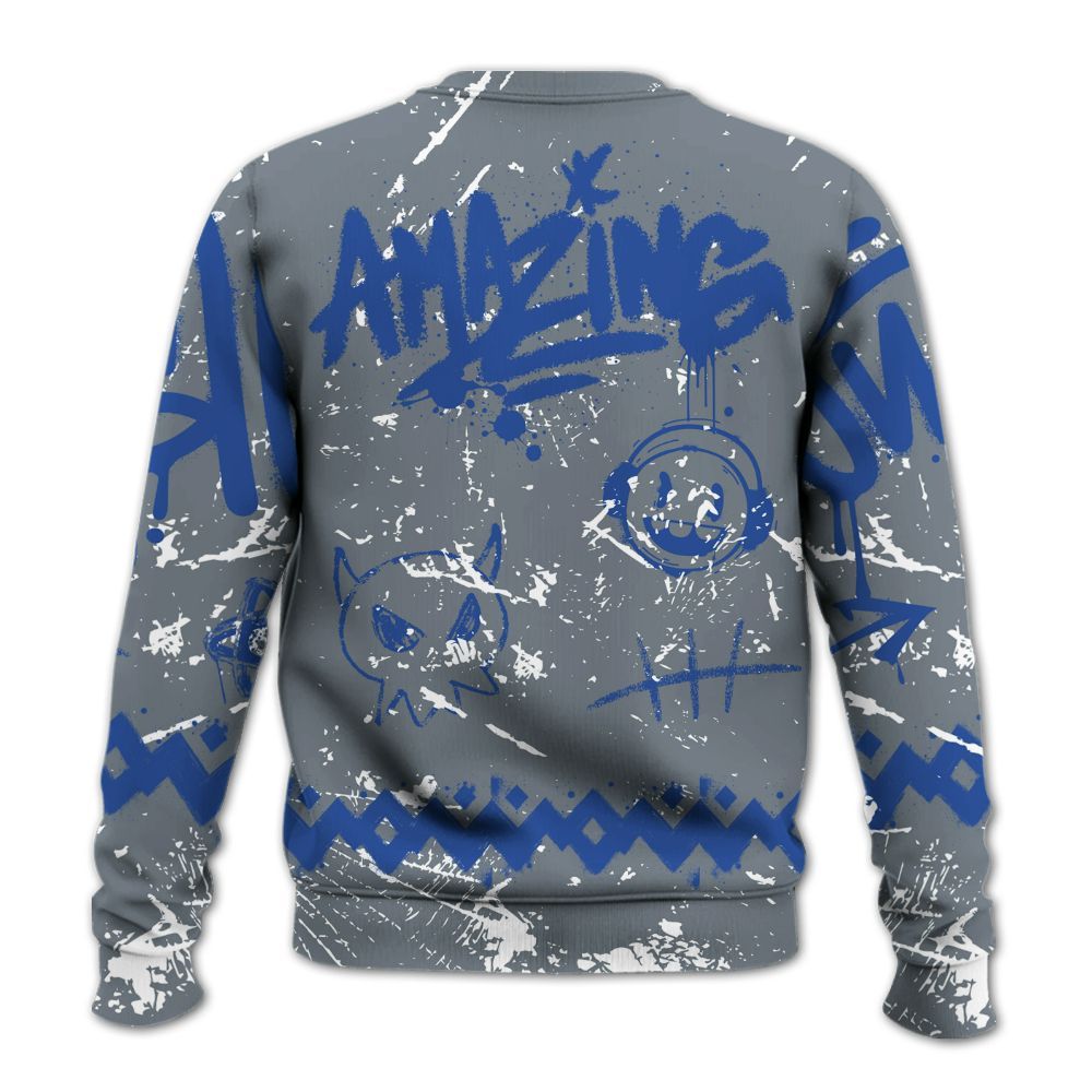 Sweatshirt To Match RS-X GS League - Friday Sneaker Crayon All Over Print