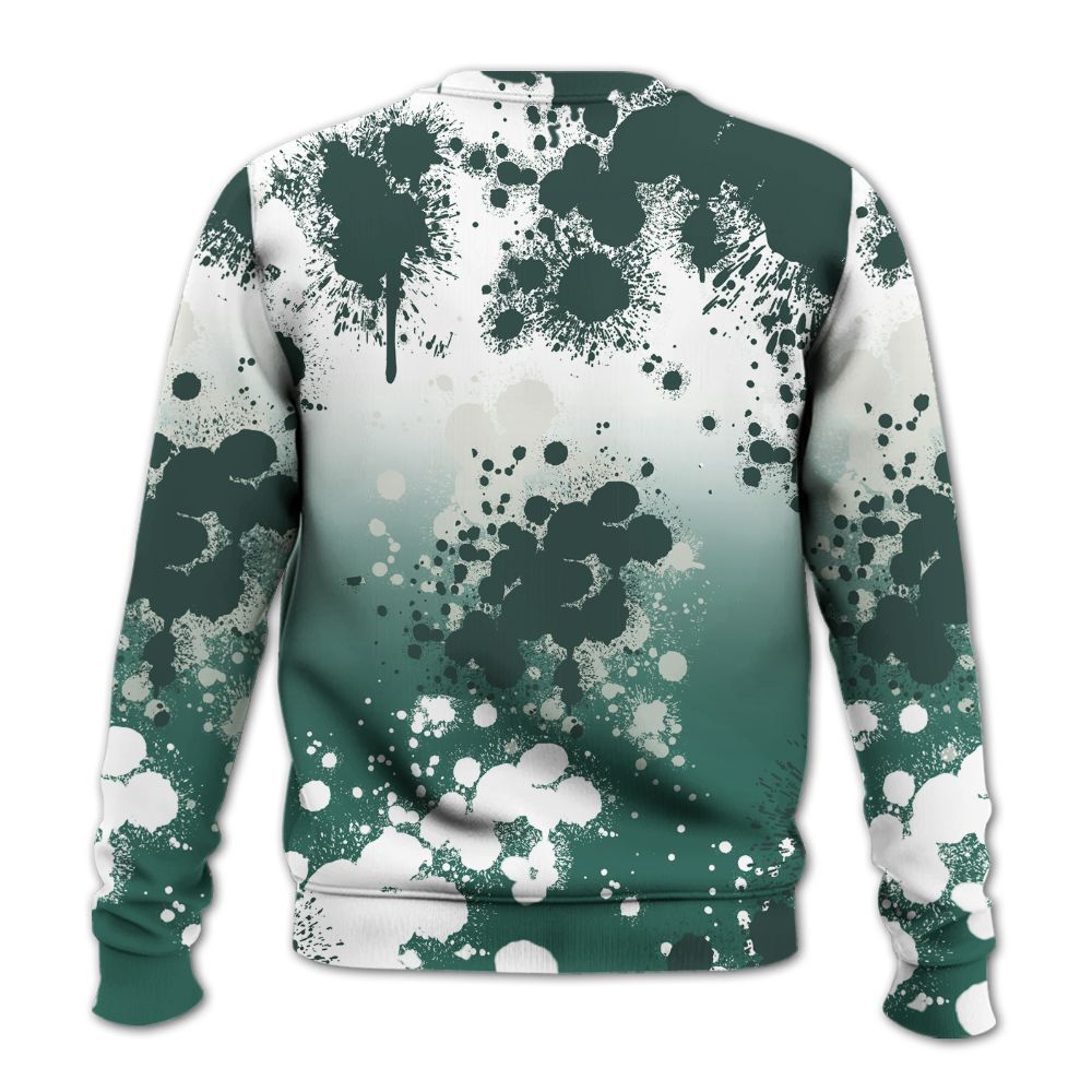Sweatshirt To Match RM Oxidized Green 4s - Trust No One Scary All Over Print