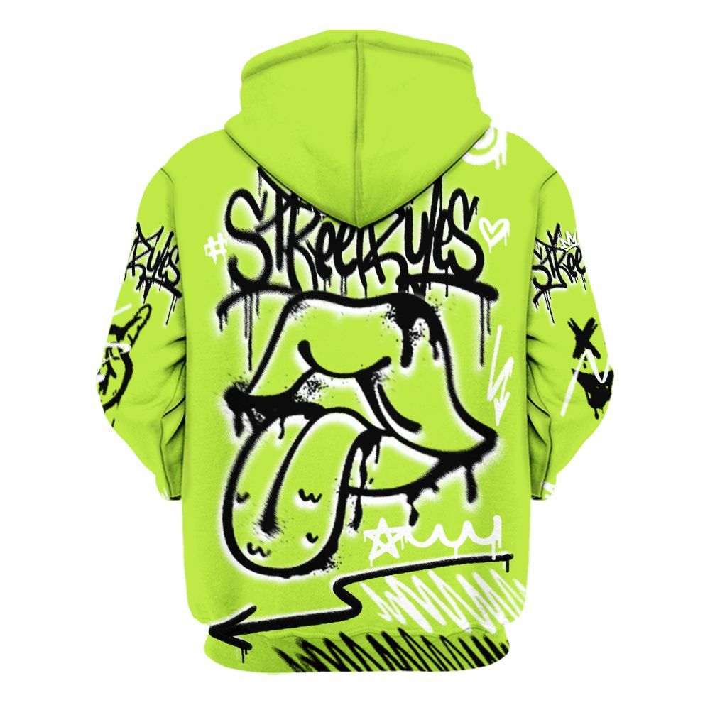 Hoodie To Match Air Force 1 Low Dance Volt - Break Rules Streetwear All Over Print