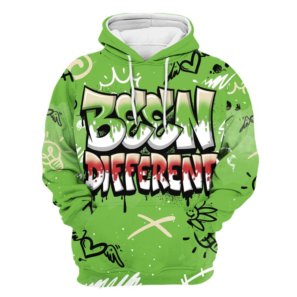Hoodie To Match Air Max Waffle SP Action Green - Drip Been Di2ferent All Over Print
