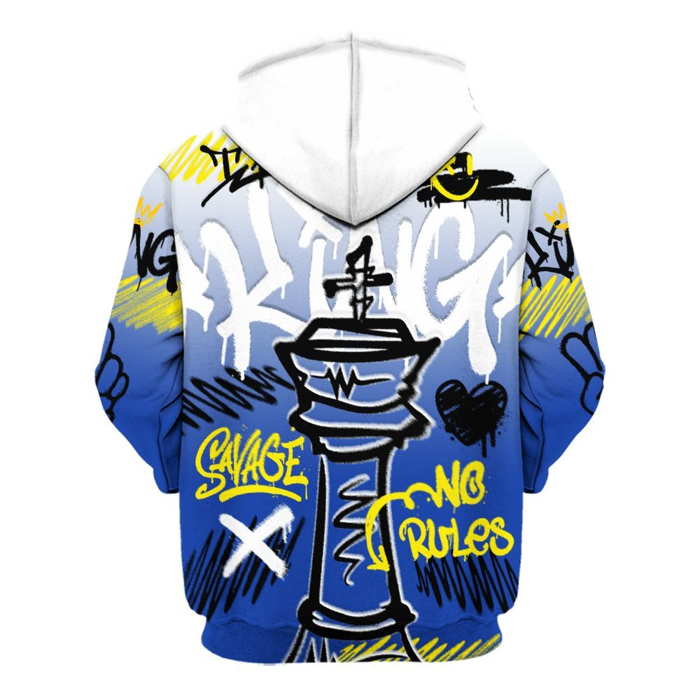 Hoodie To Match Laney 14s - Street King Chess Streetwear All Over Print