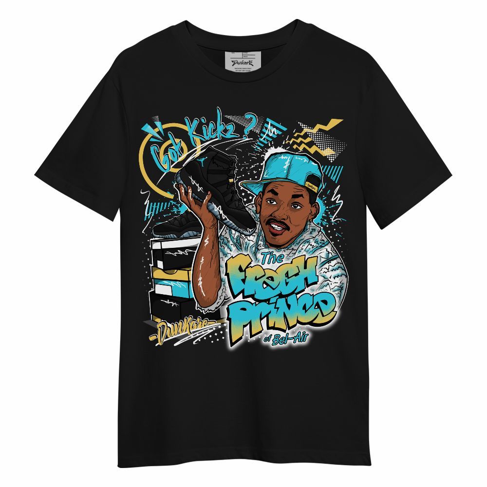 Shirt To Match Retro Gamma Blue 11s - Fresh Sneaker 90s Graphic