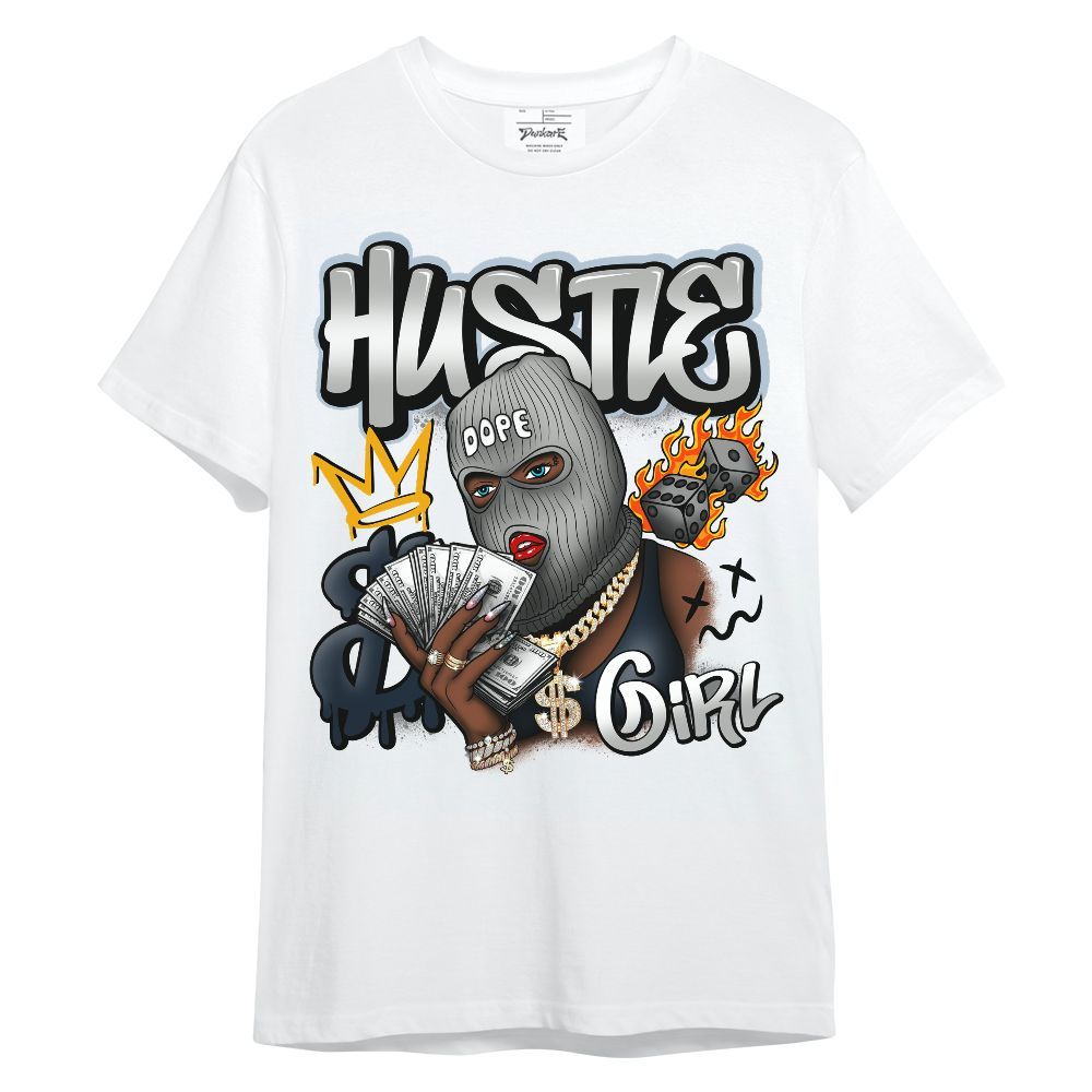 Shirt To Match Retro Georgetown 6s - Money Hustles Girl Streetwear Unisex Shirt
