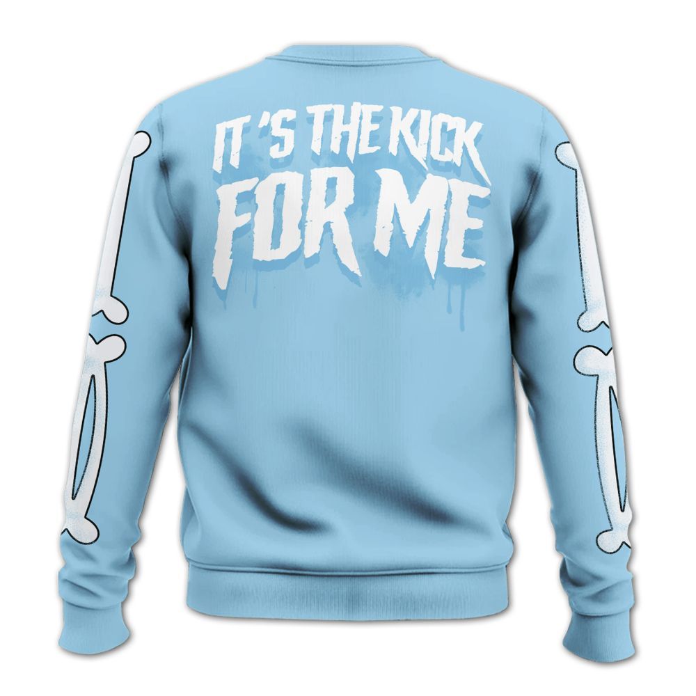 Sweatshirt To Match Legend Blue 11s - It's The Kick For Me All Over Print