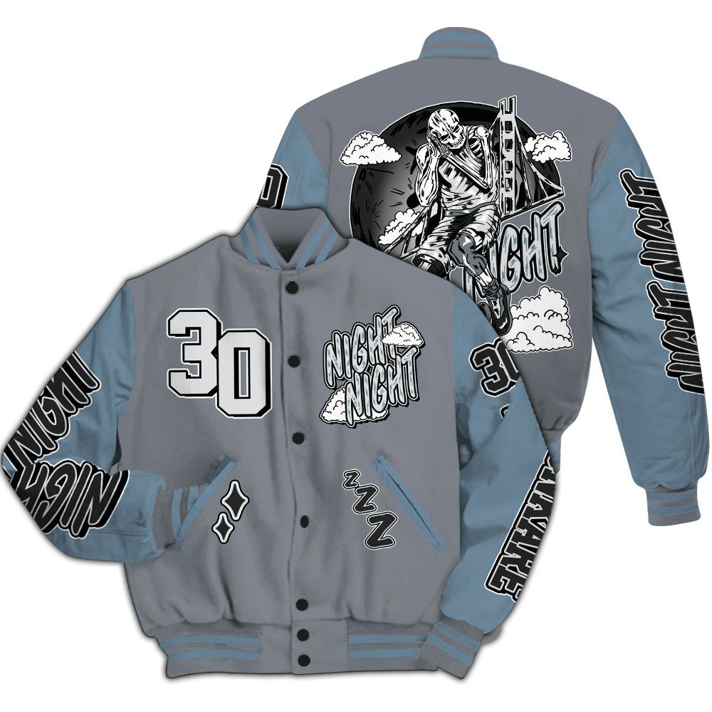 Varsity Jacket To Match Air Max DN Silver Bullet - Seeya Skeleton All Over Print