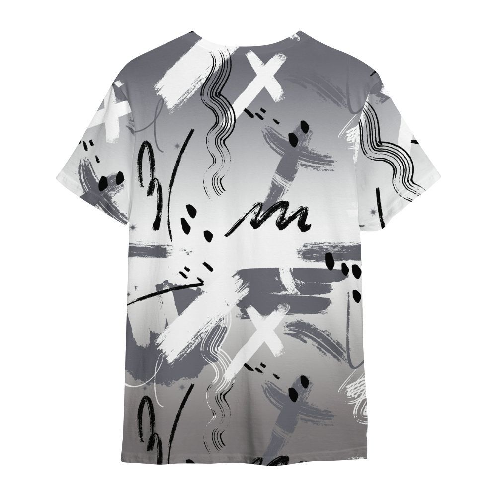 Shirt To Match Cool Grey 11s - Money Hustle Grind Pray All Over Print