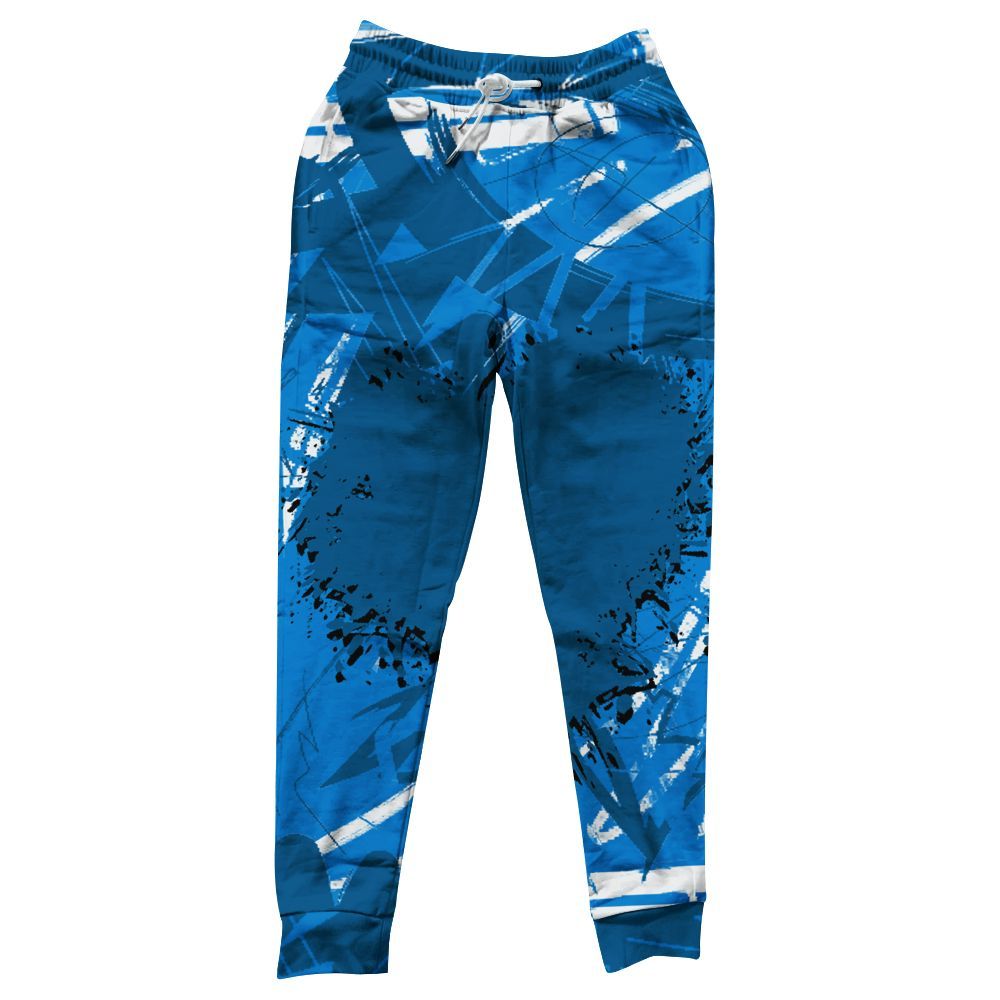 Sweatpant To Match Military Blue 4s - Nonobjective All Over Print