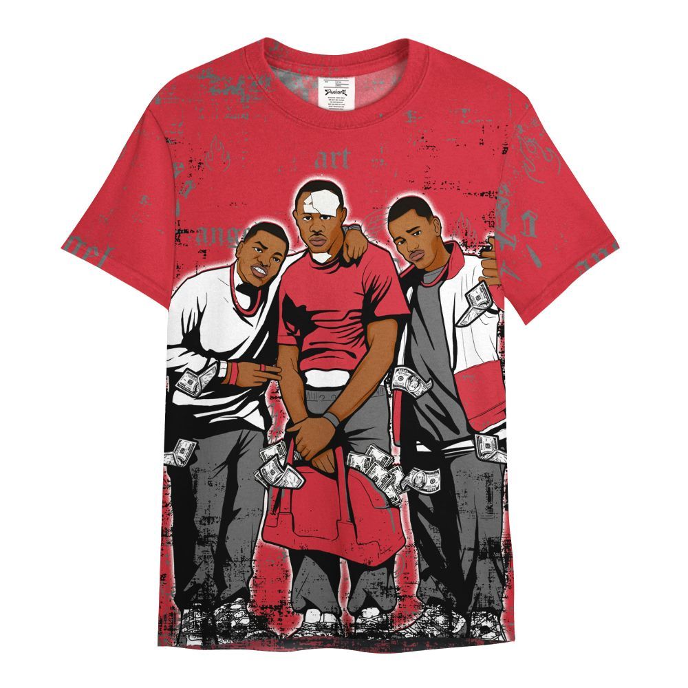 Shirt To Match Bunny 2025 8s - Paid In Full Money All Over Print