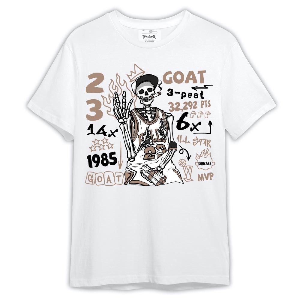 Shirt To Match OG Latte 1s - Number 23 G.0.A.T Shirt Outfit 0305 LTRP