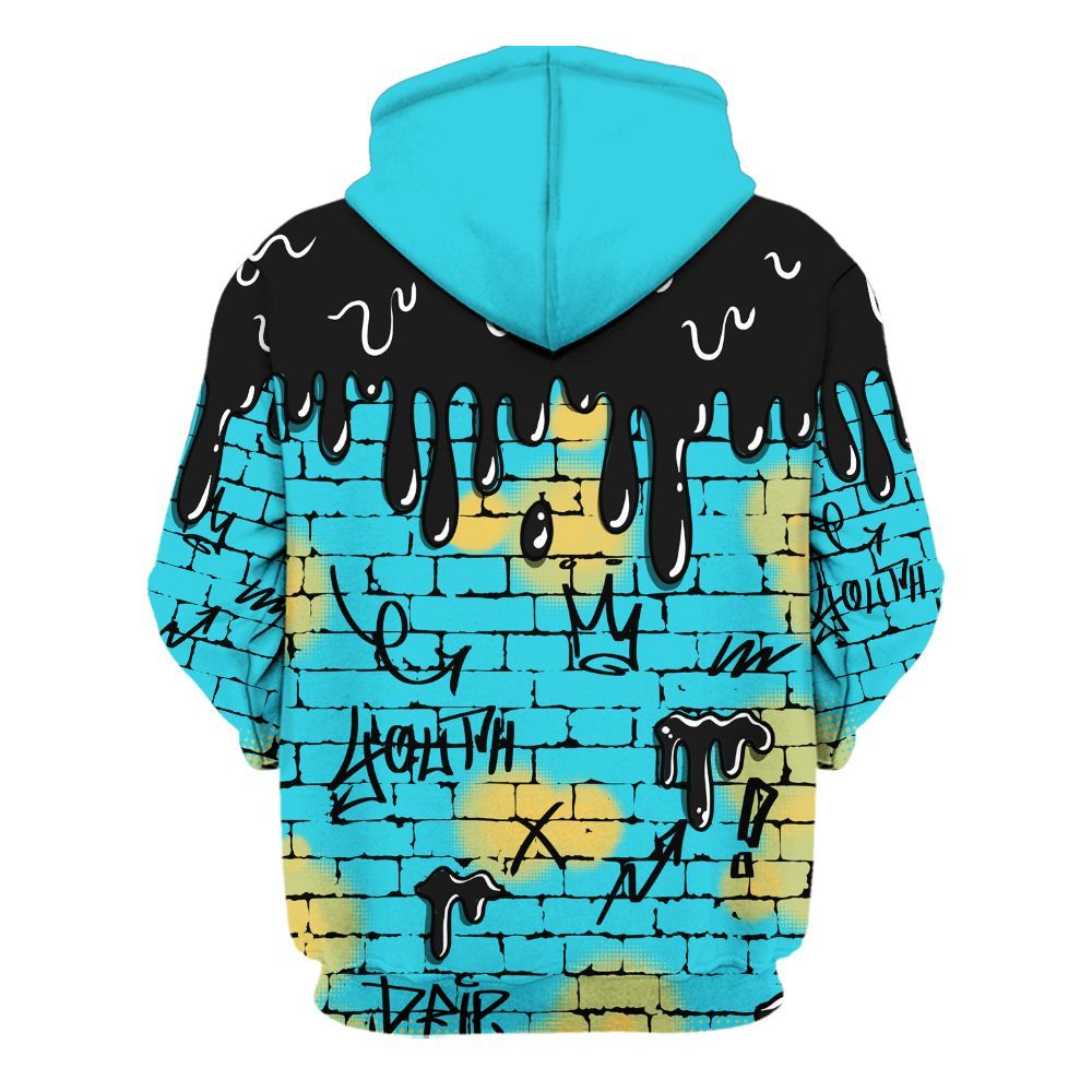 Hoodie To Match Retro Gamma Blue 11s - Been Different All Over Print