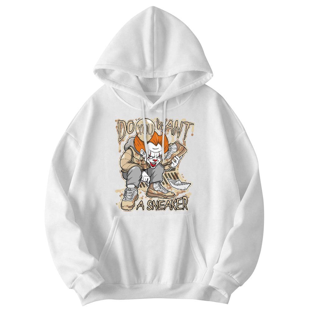 Sweatshirt To Match Desert Camo 3s - Clown Scary Sneakers Halloween Graphic Graphic