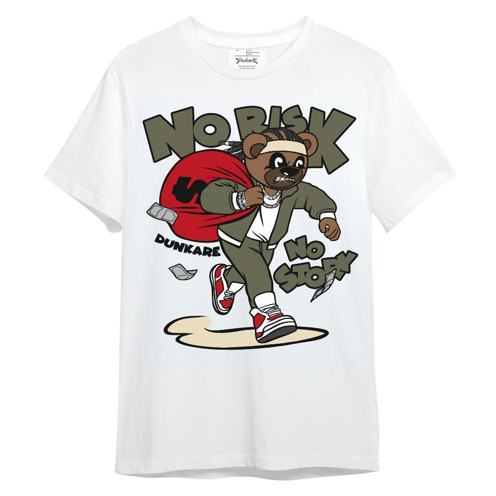 Shirt To Match Low OG Medium Olive 1s - Certain Bear Unisex Shirt