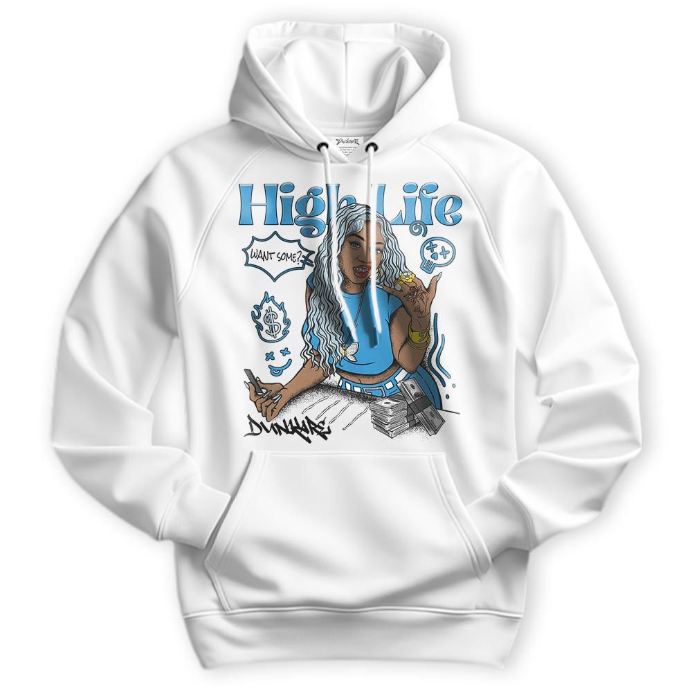 Sweatshirt To Match Powder Blue 9s Hoodie - Hi'life Unique Hoodie Unisex