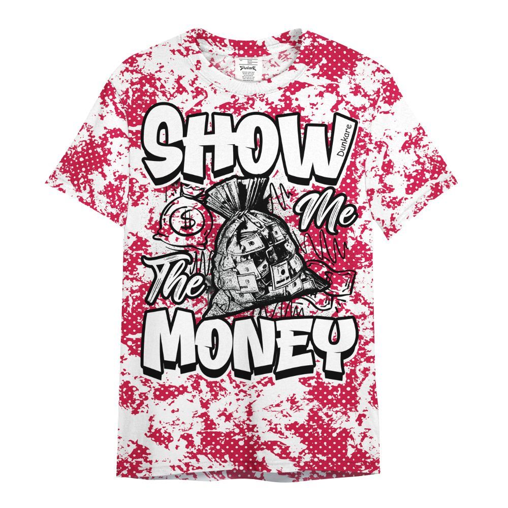 Shirt To Match Black Toe 14s - Show Me The Money Retro All Over Print