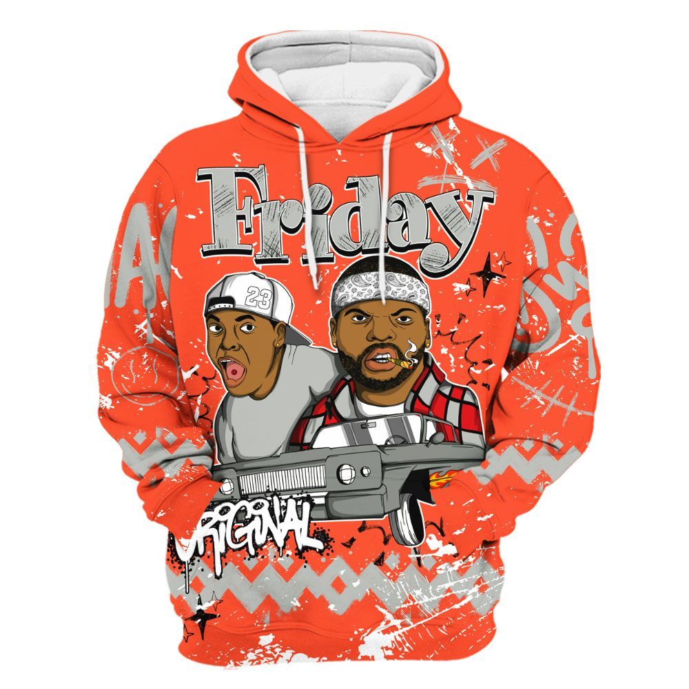 Hoodie To Match Air Max 1 86 Cosmic Clay - Friday Sneaker Crayon All Over Print