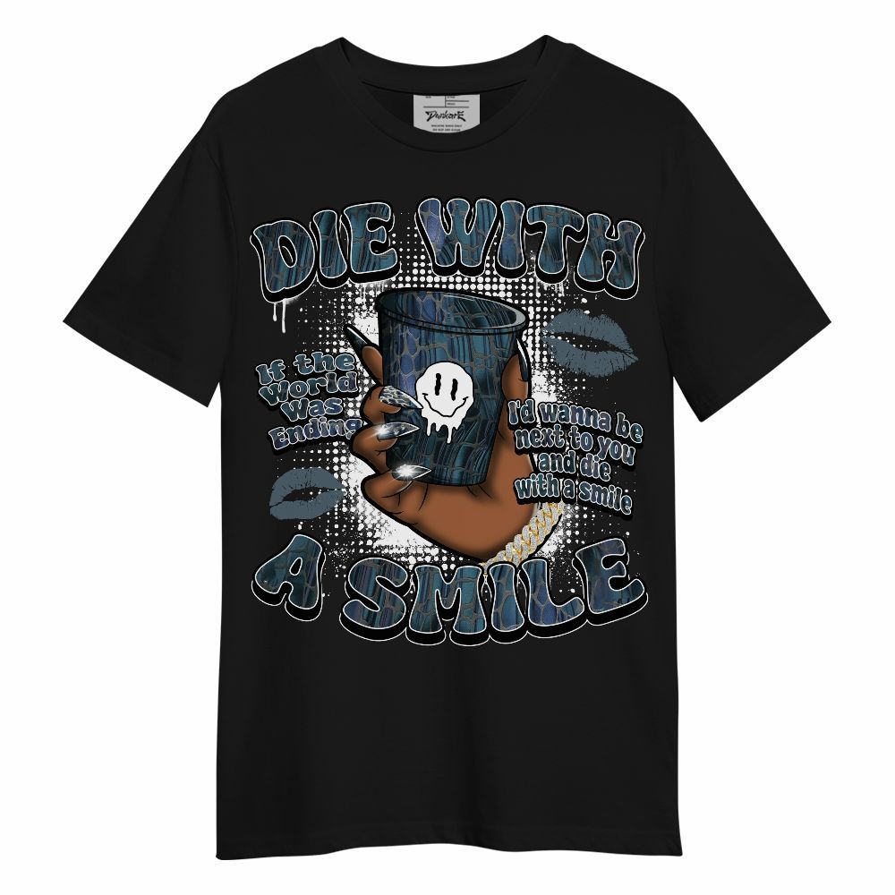 Shirt To Match Air Foamposite Kazuya Mishima - Die With A Smile Graphic Unisex Shirt