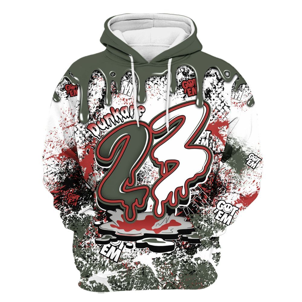 Hoodie To Match Air Force 1 Low Year Of The Snake Shirt, Dripping 23 Drip All Over Print