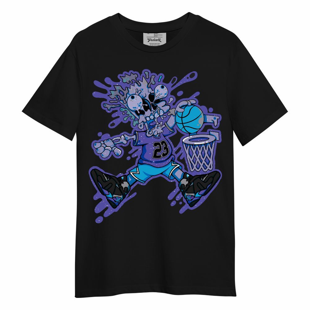 Shirt To Match Retro Aqua 8s - 85's Dunks Graphic