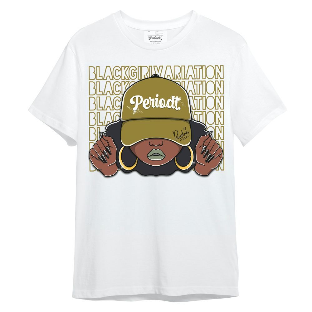 Shirt To Match Air Flightposite Metallic Gold - Black Girl Variation Unisex Shirt